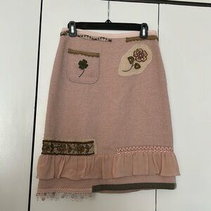 Moschino Cheap and Chic Light Pink Skirt
